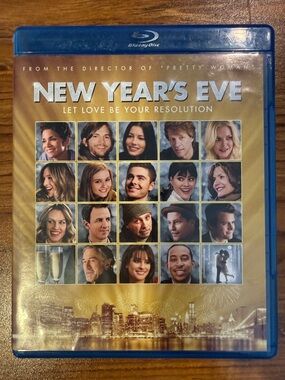 New Year's Eve Blu-ray Disc - Halle Berry, Sarah Jessica Parker, Zac Efron